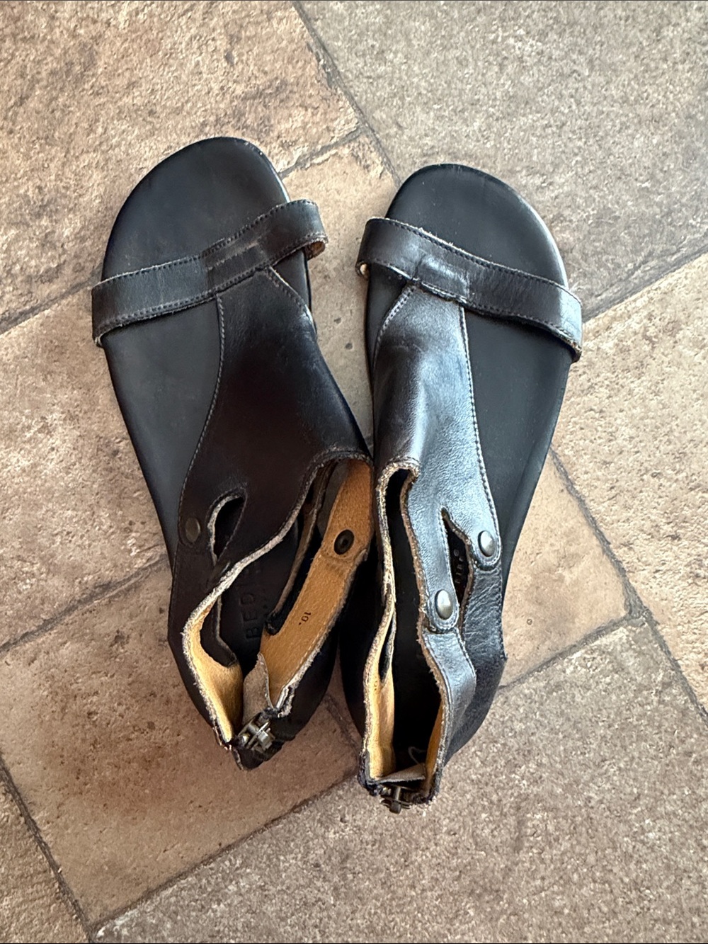 Bed Stu Soto Leather Sandal - Picture 3 of 10